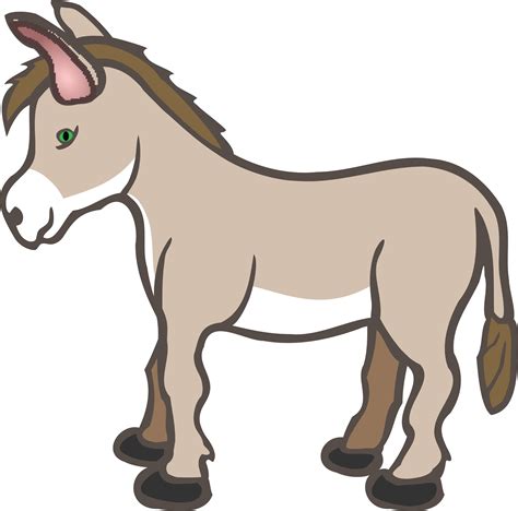 clip art of donkey|free printable cartoon donkey images.